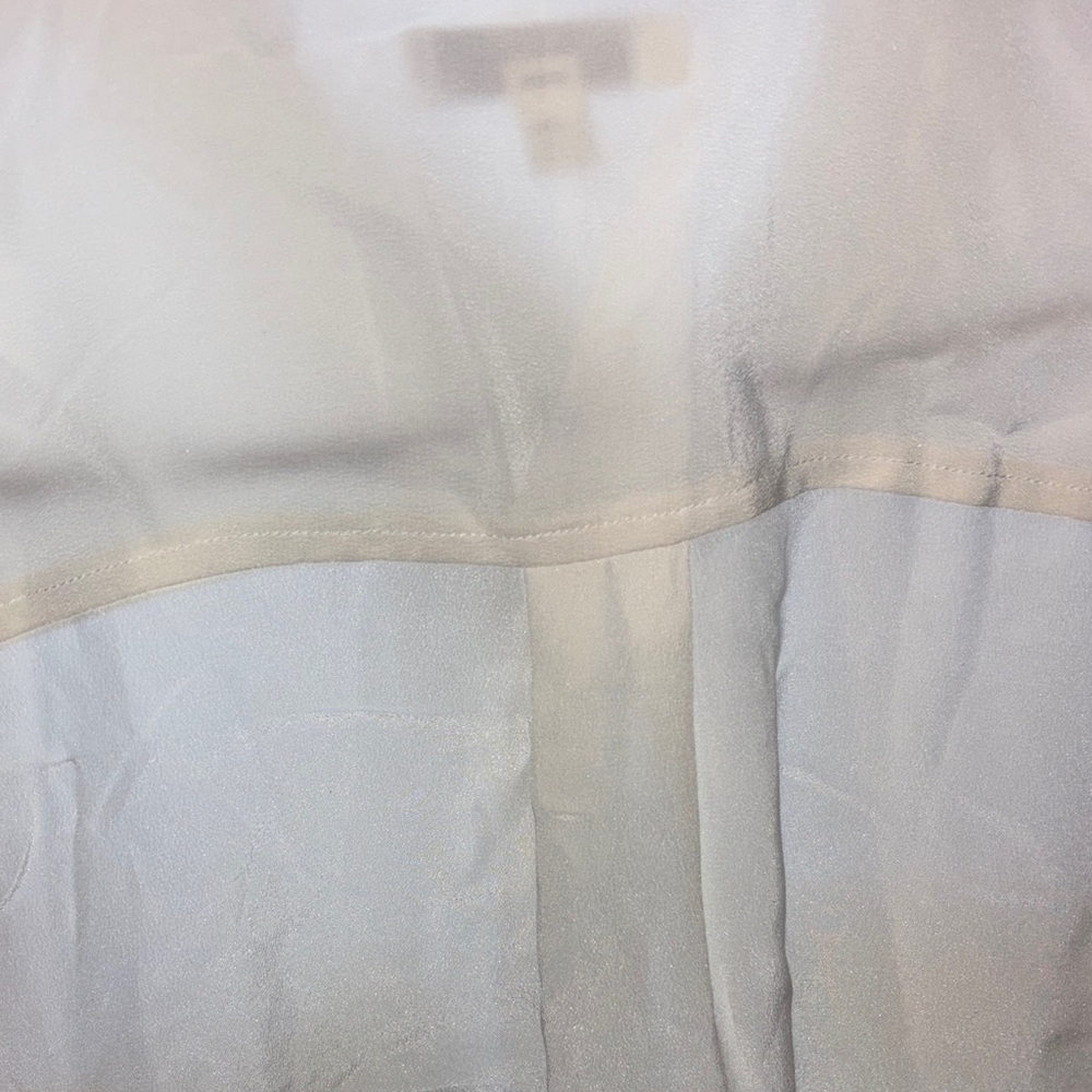 Equipment Cream Silk Blouse 100 sillones - Picture 5 of 6